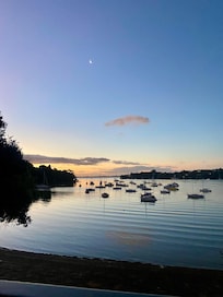 View of Opua Bay at dusk