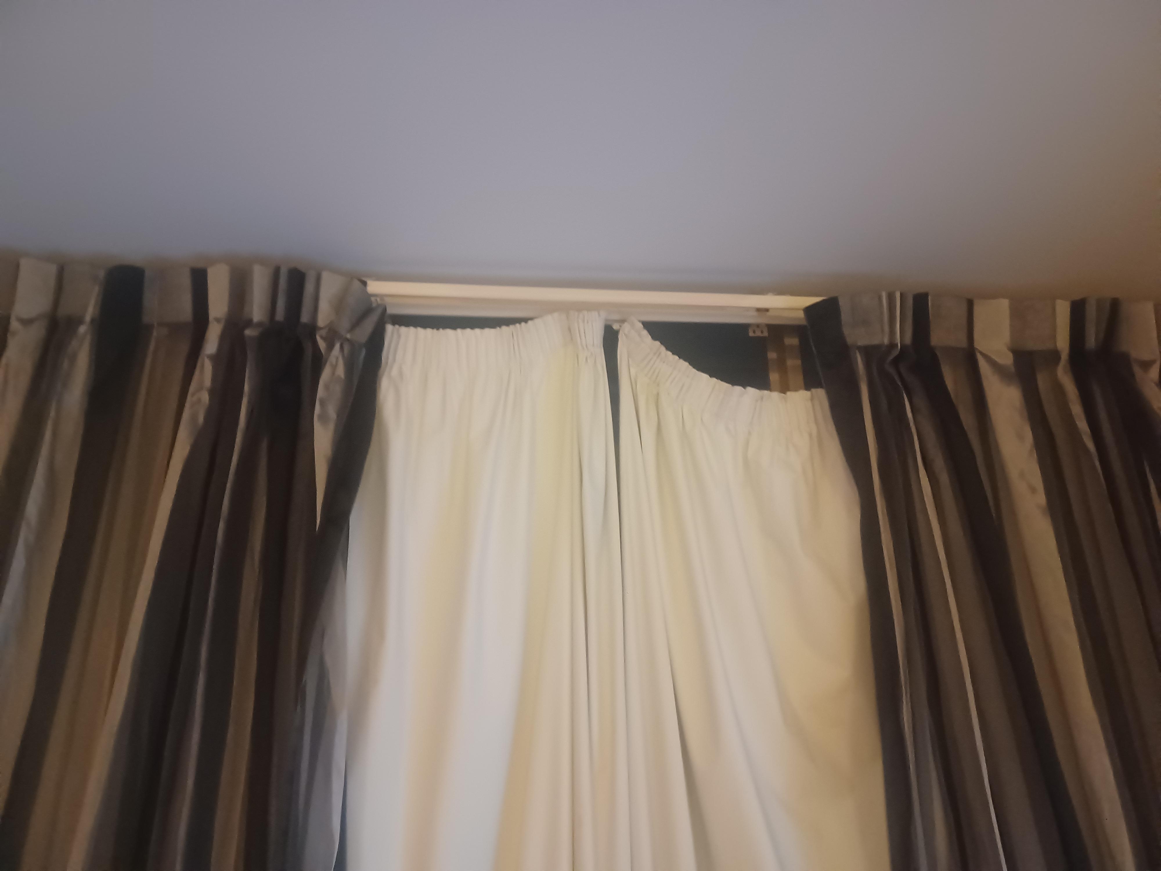 Torn curtain 
