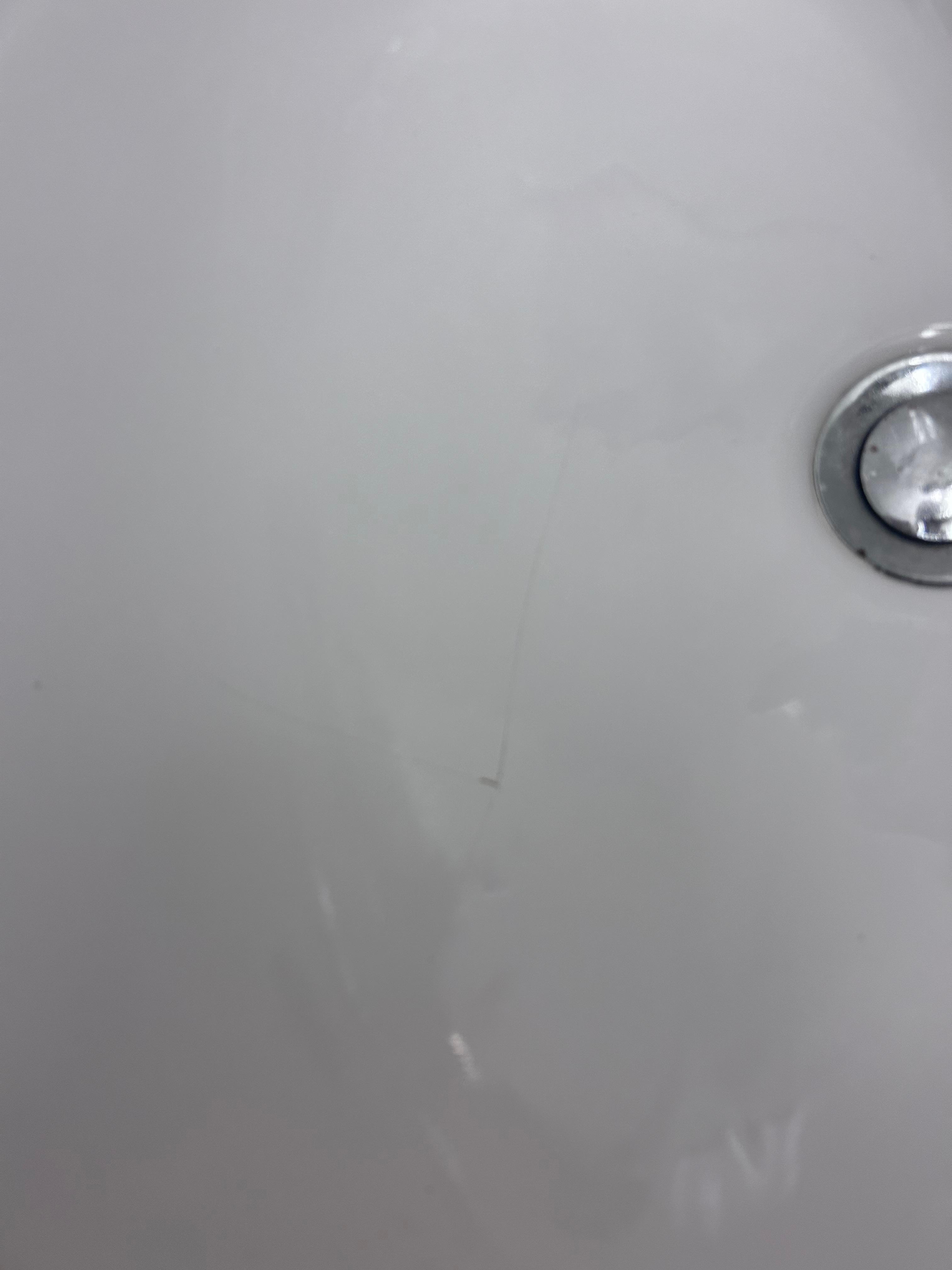 Cracked sink