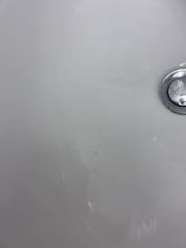 Cracked sink