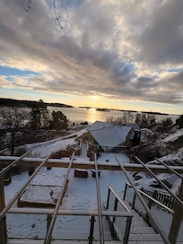 Blick vom Schlafzimmer