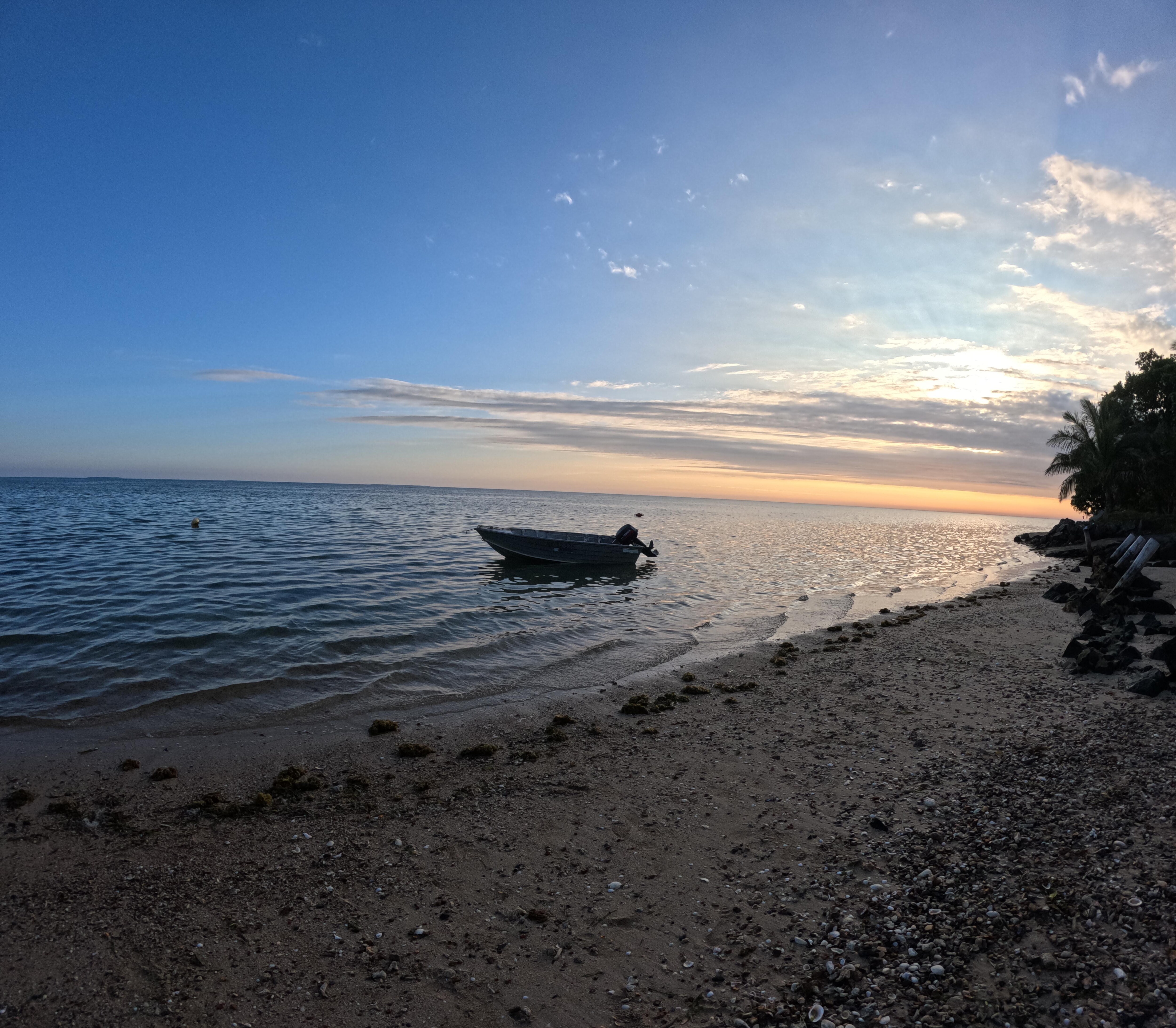 Coucher de Soleil sur la plage à 30m Magique !!!