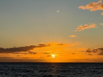 Beautiful sunsets every night.