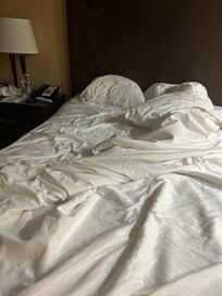 Only sheets for the bed