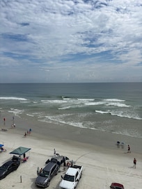 From the balcony
