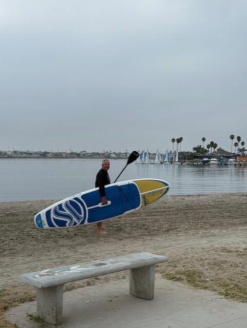 just a few feet from the front door. good fun