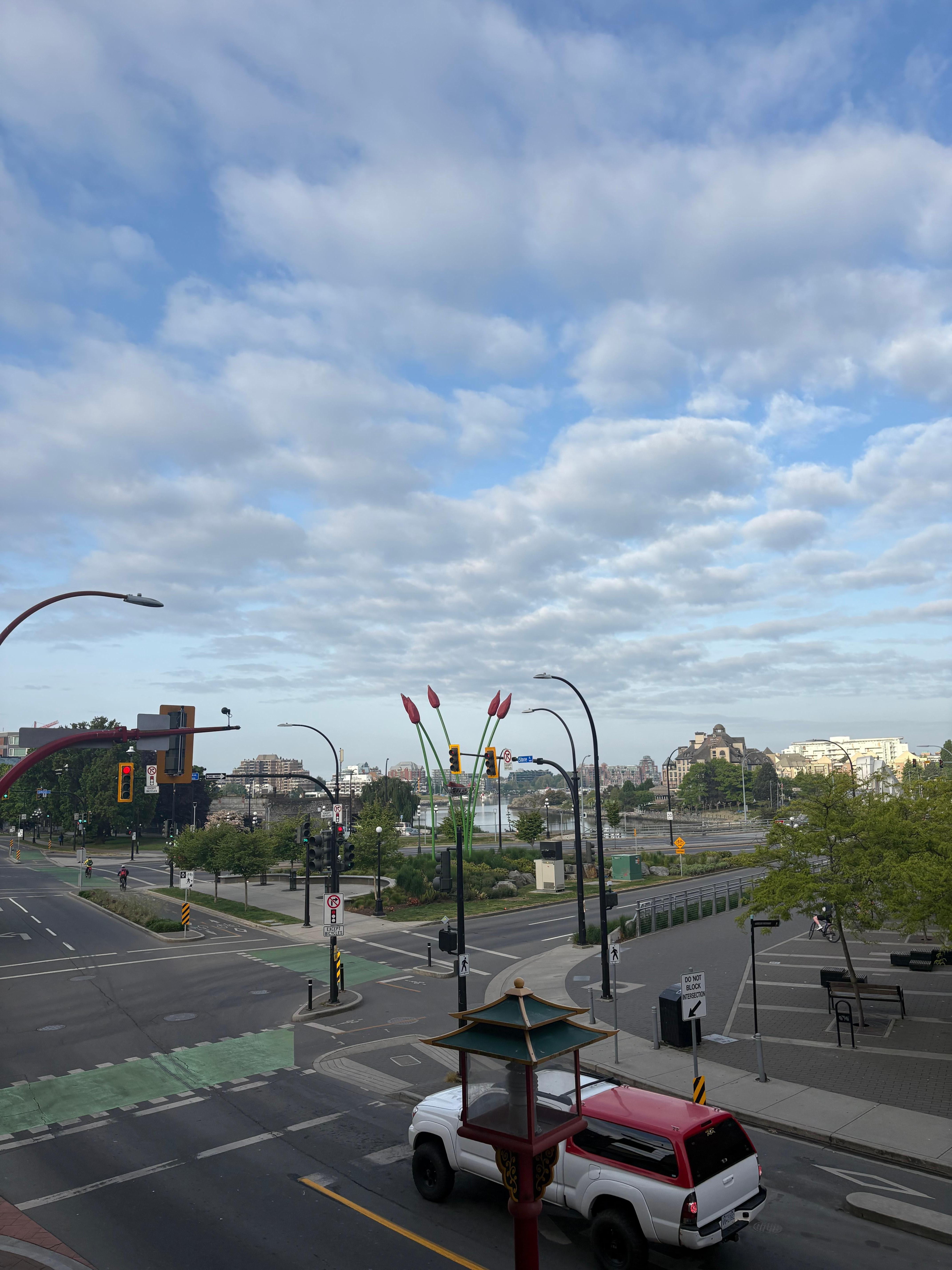 View from balcony