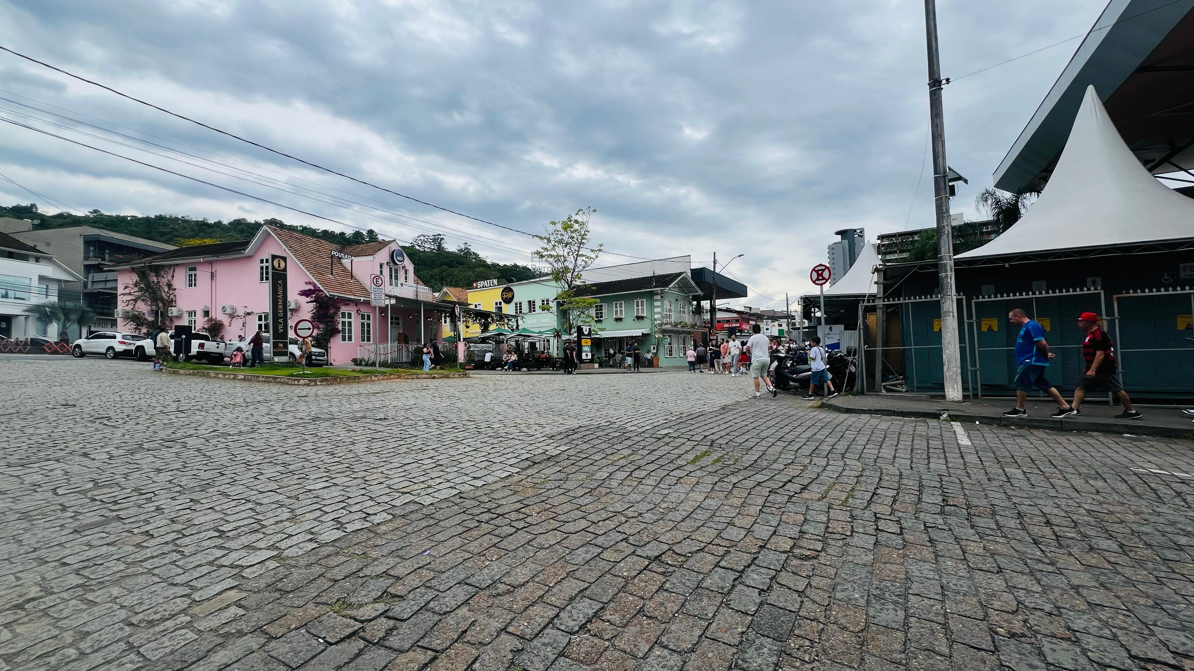A Oktoberfest e o complexo da pousada 