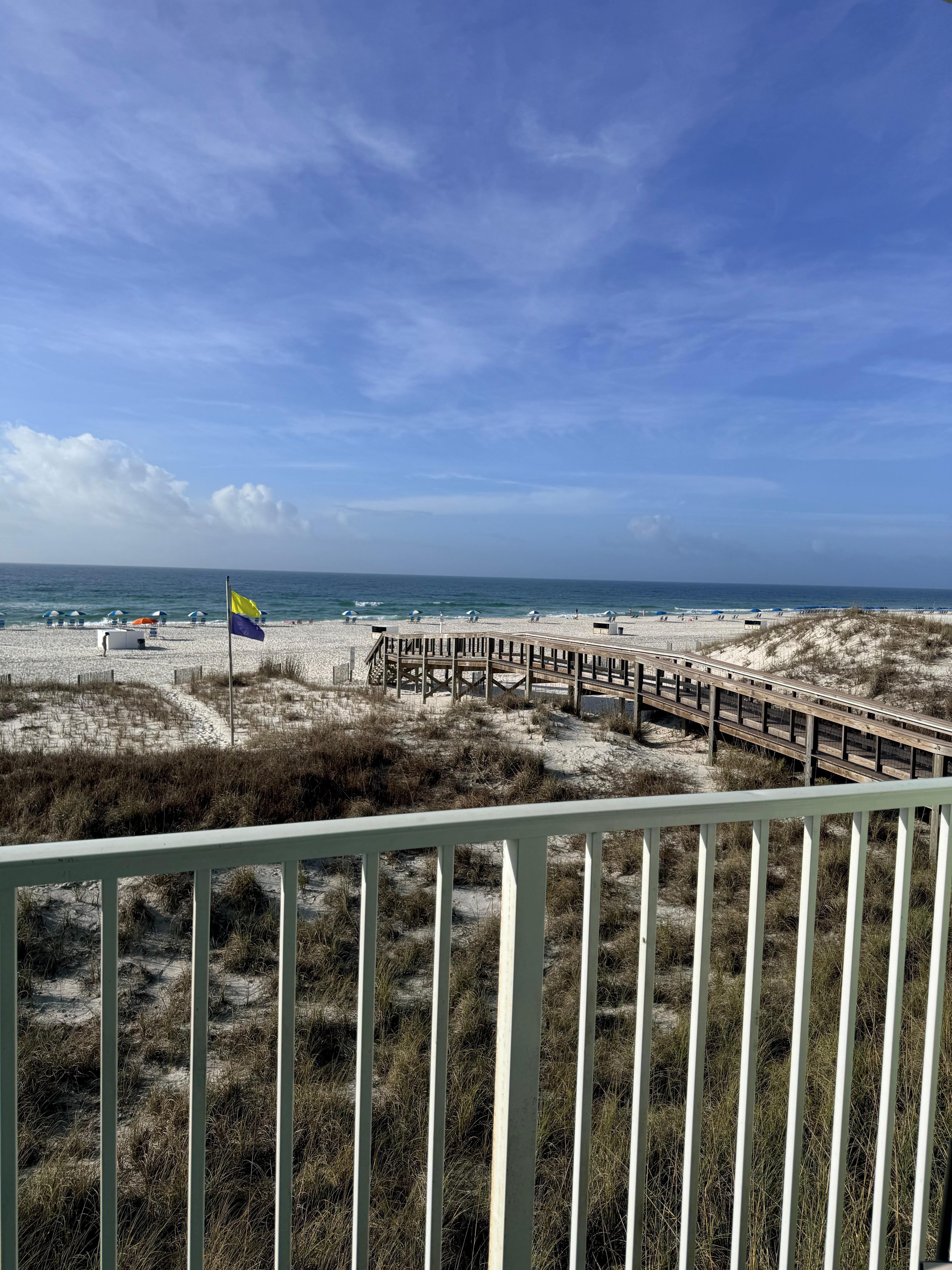 View looking to the west