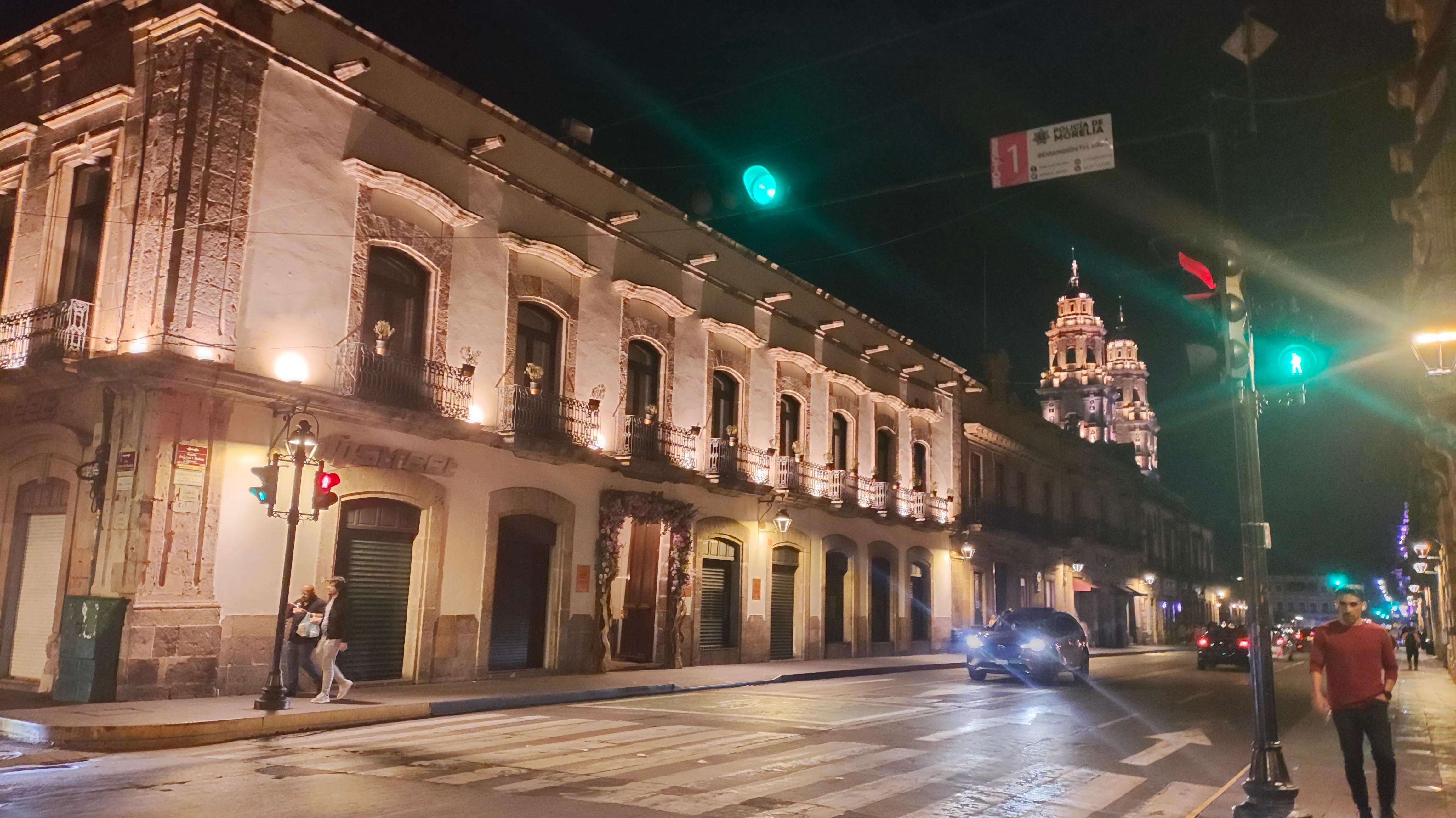 The hotel is near the cathedral 