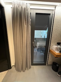 Patio door off of our room