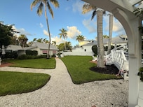 Outside