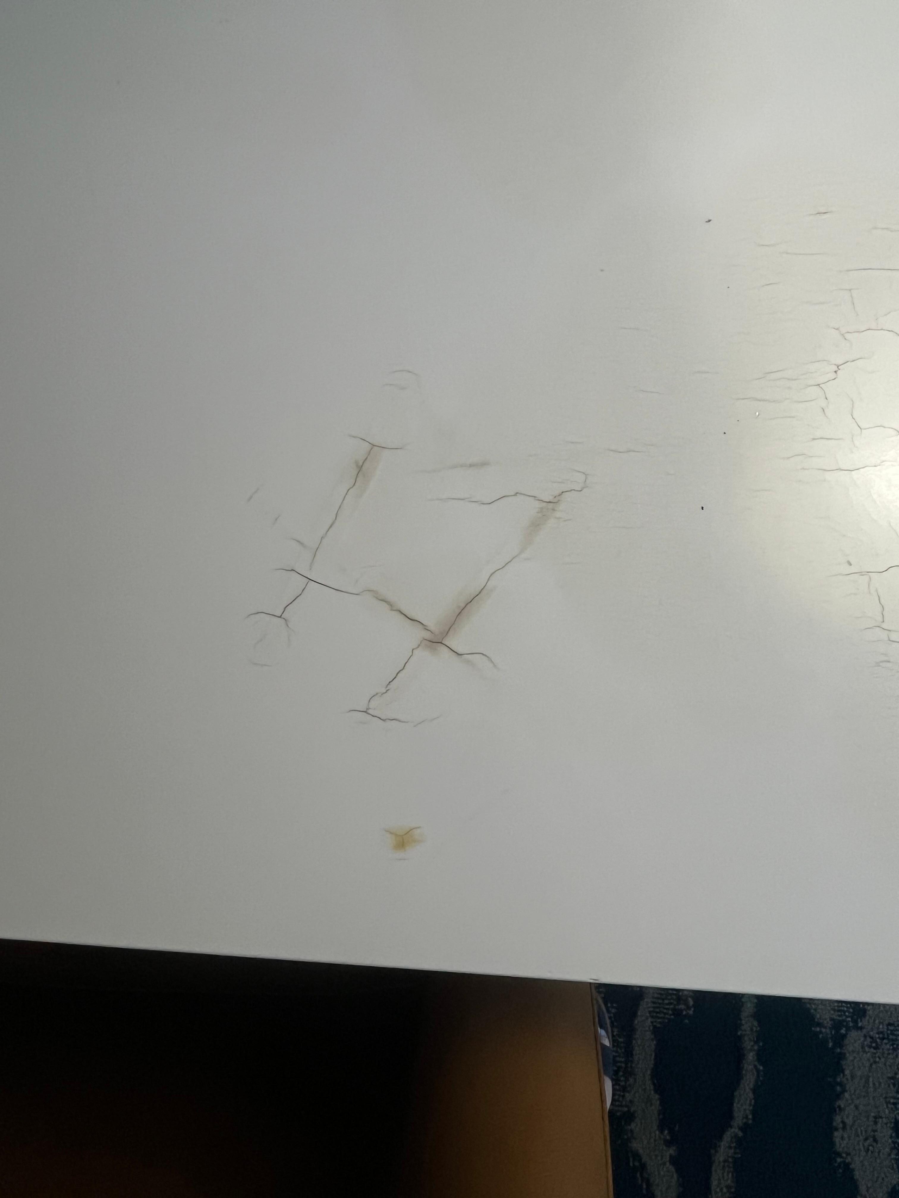 Cigarette or vape burns 