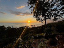 Couché soleil du balcon