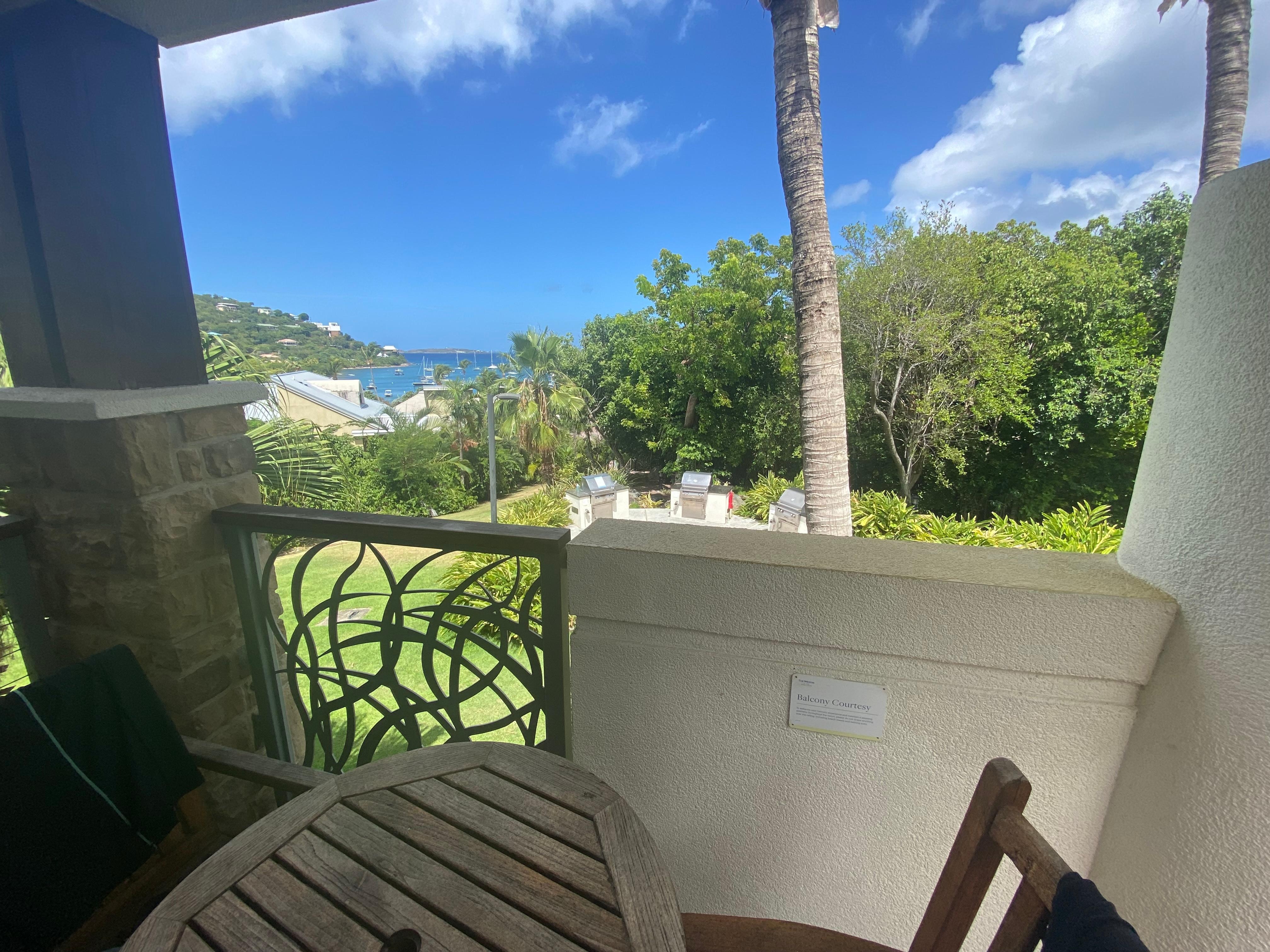 Bedroom balcony view