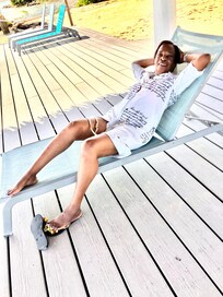 Relaxing on the grounds