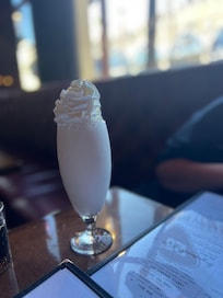 Vodka ice cream cocktail