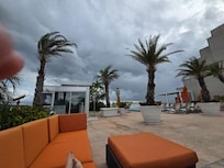 Super comfy pool area