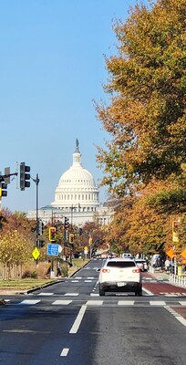 View on PA Ave (less than a block away)
