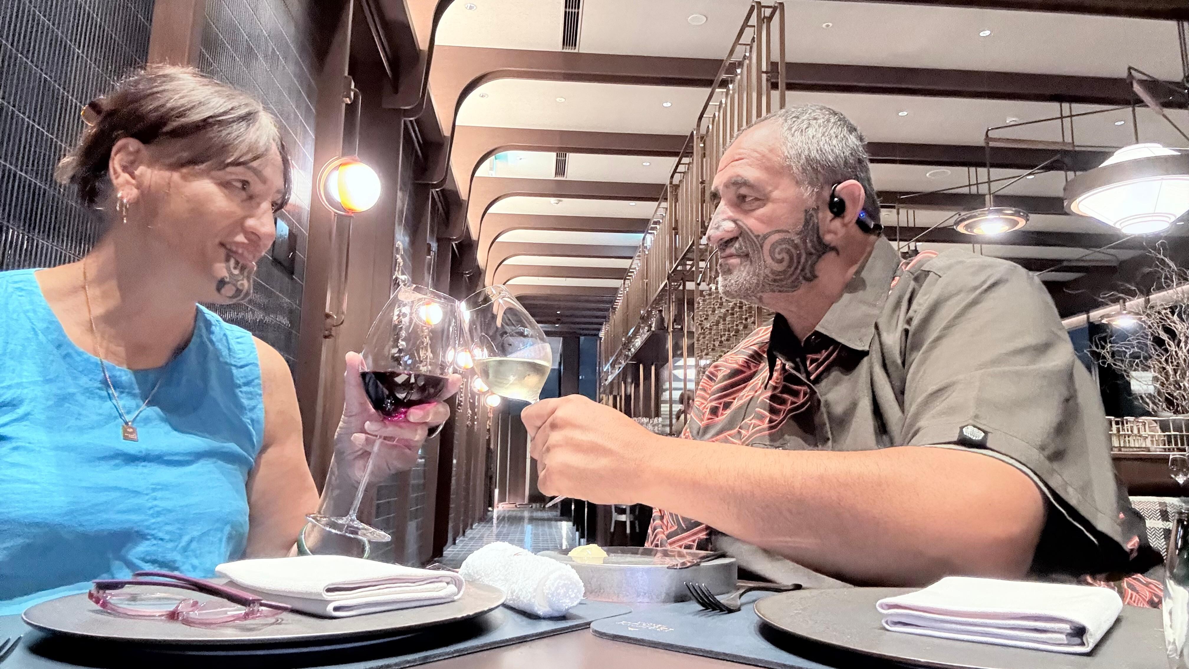 My darling and I enjoying a wonderful night together