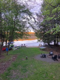 View from deck
