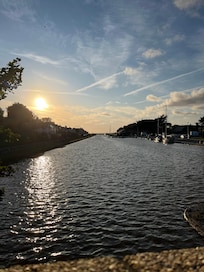 Bude Canal at sunset