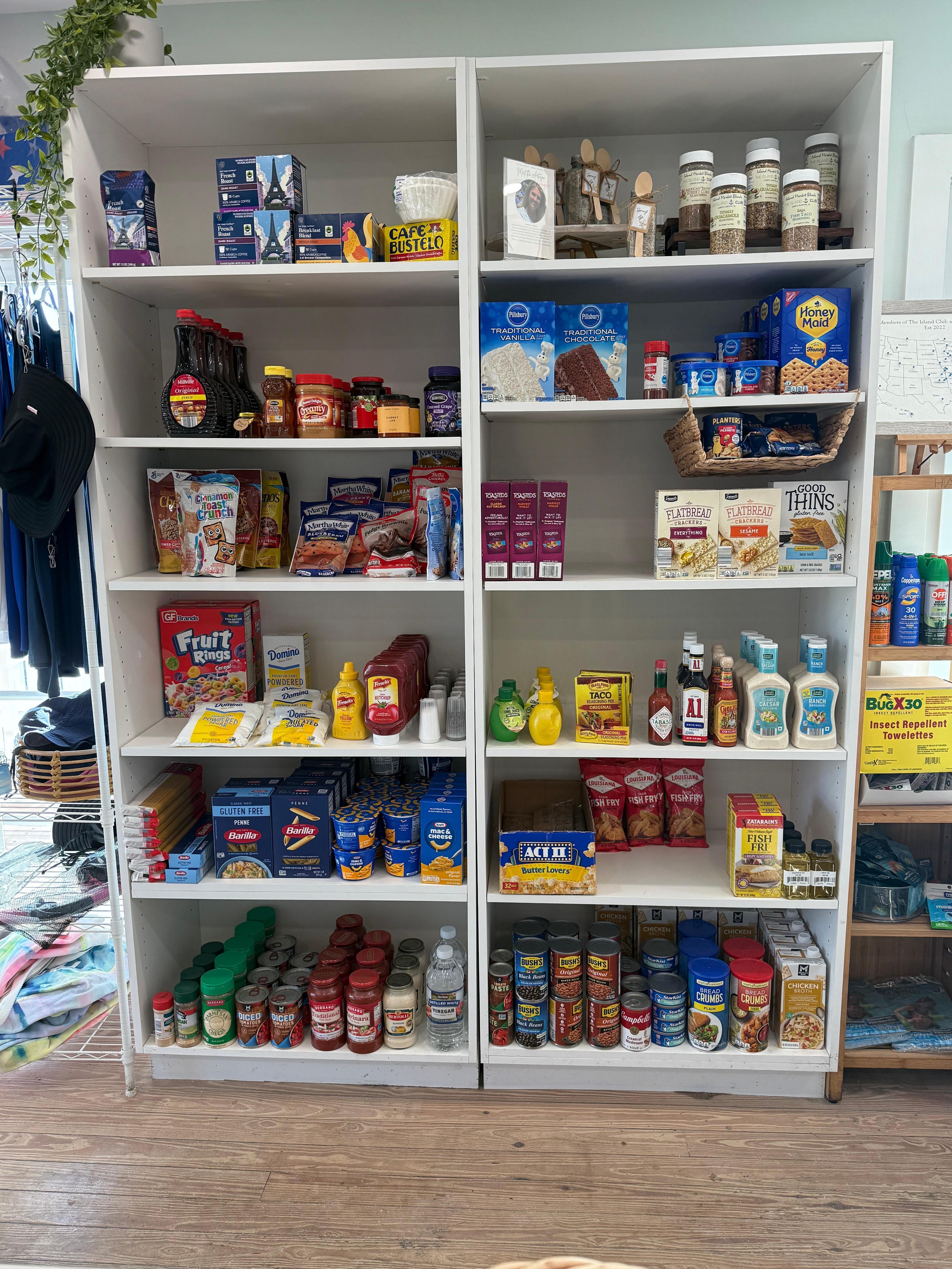 Example of some of what’s available at the store near Mangos. 