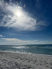 Calm, shallow waters perfect for children.