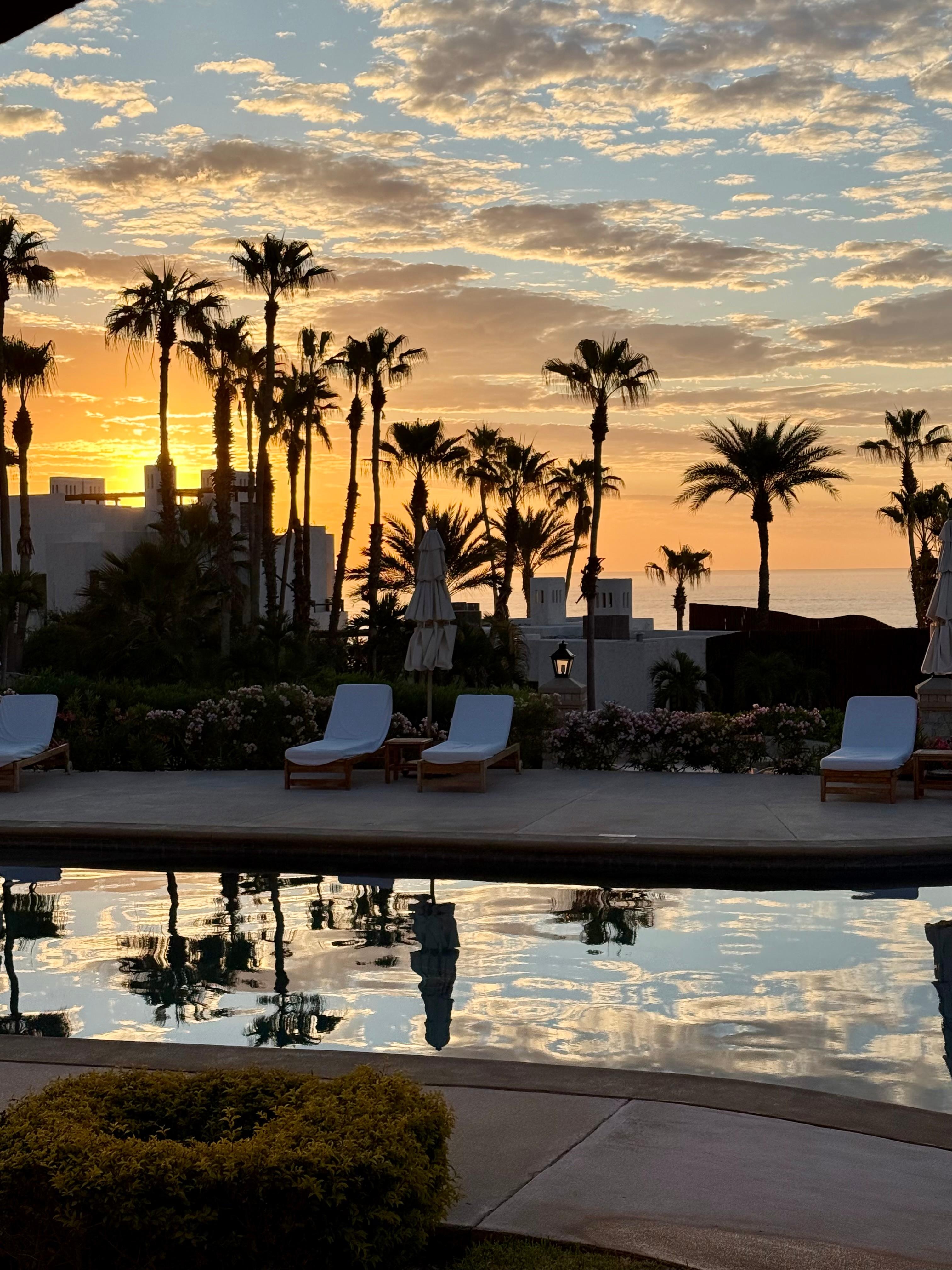 View from the bedroom. 