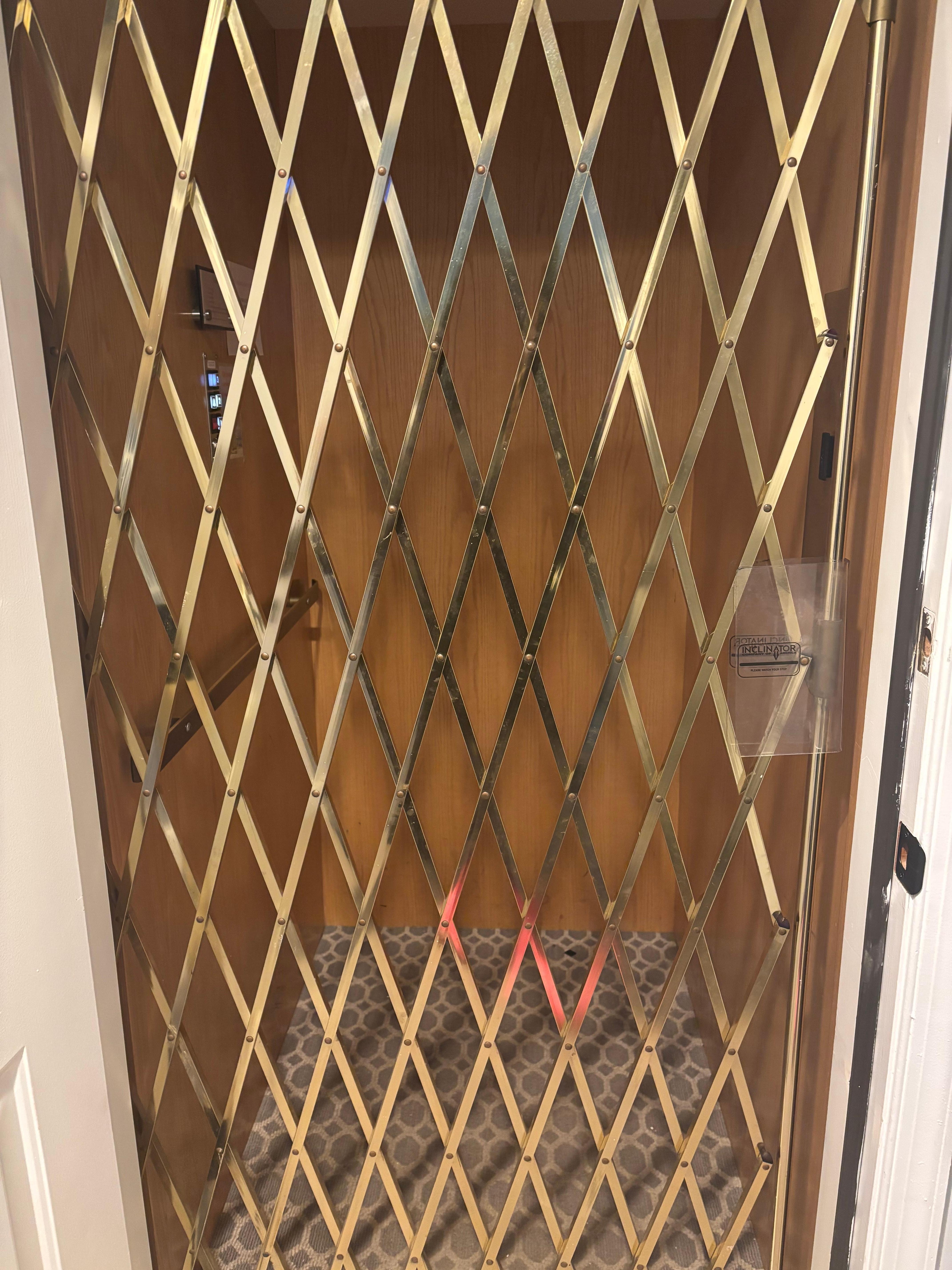 The elevator made the stay even better