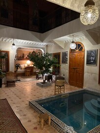 Main reception and pool