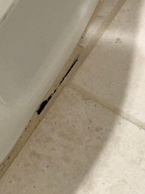 Cracks in the floor around the tub and toilet area. But I paid for a 5star stay