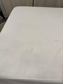 Dirty mattress cover