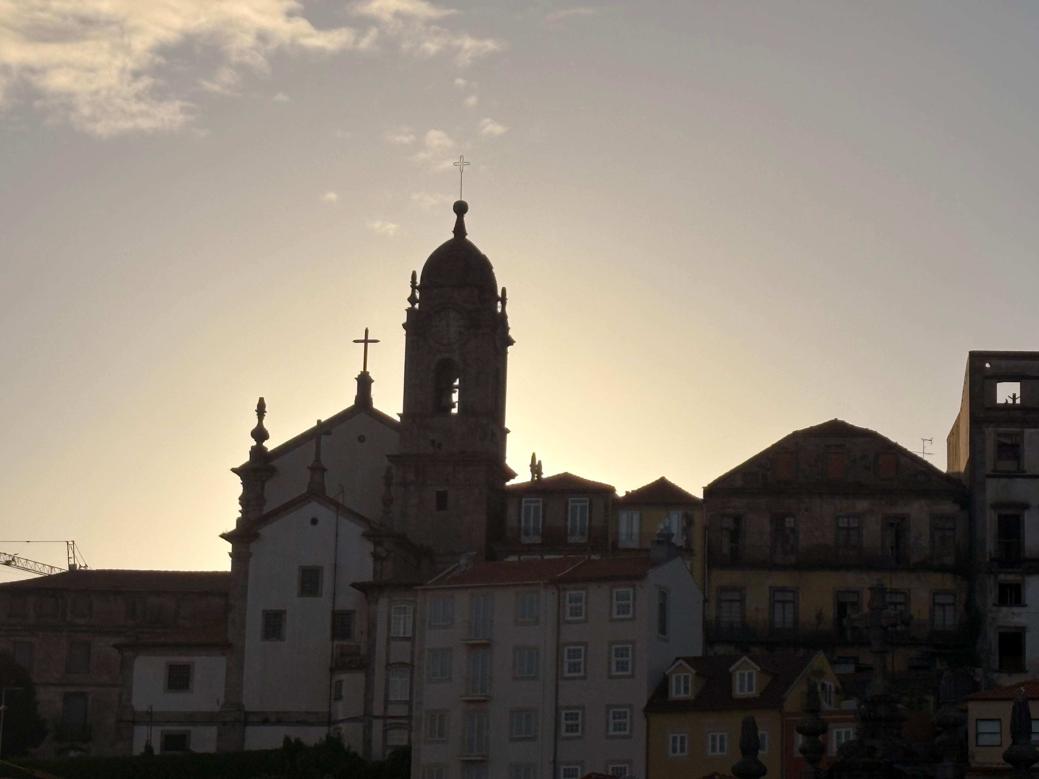 Sunset from the apartment!