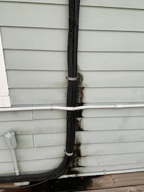 Mold on exterior