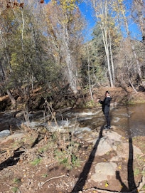 Creek walking distance