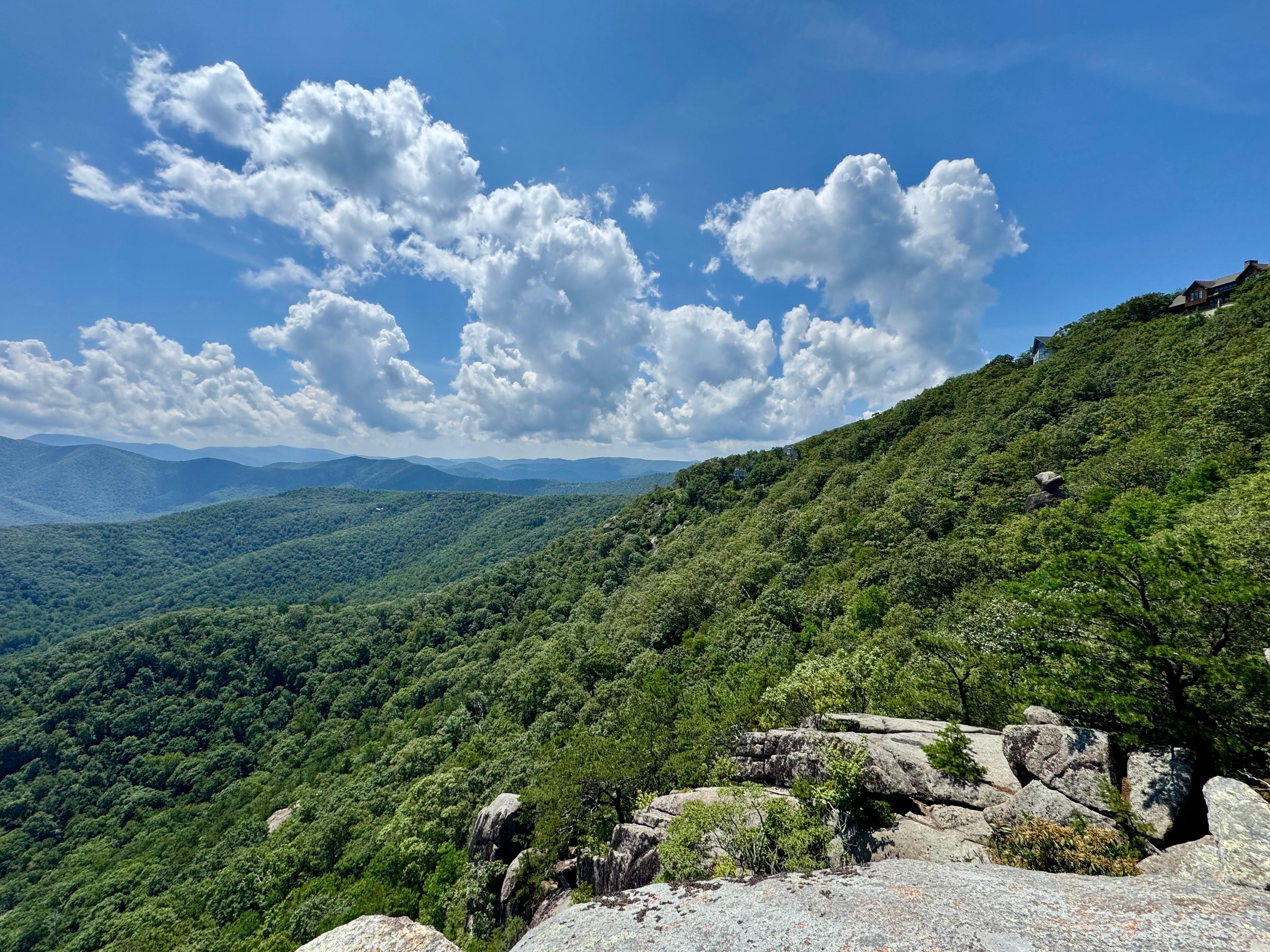 View from The Plunge overlook. 