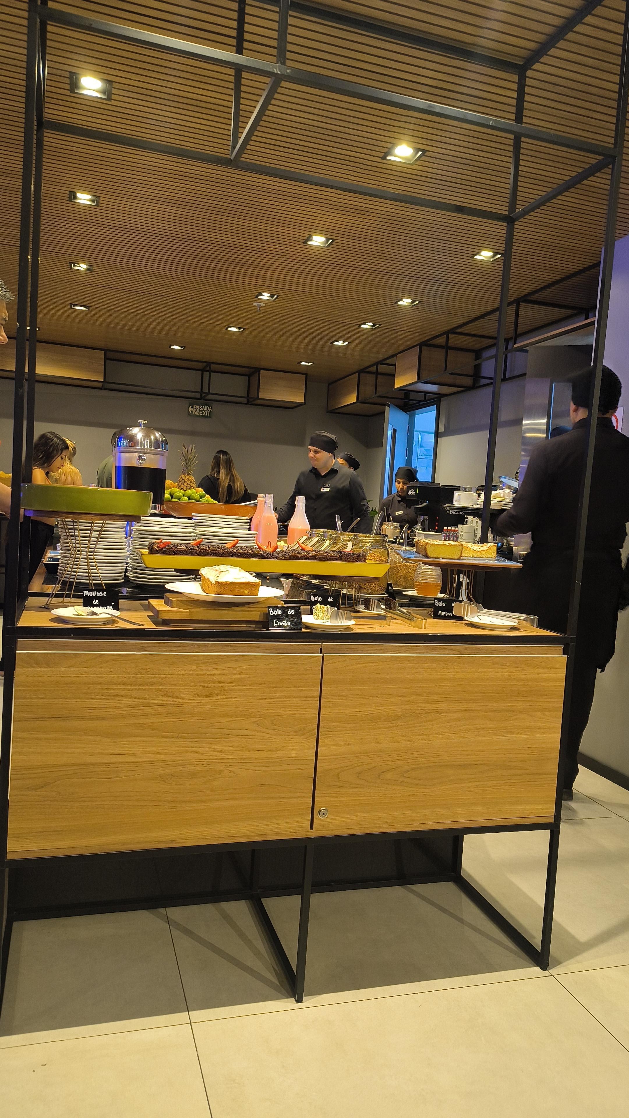 Buffet de café da manhã 