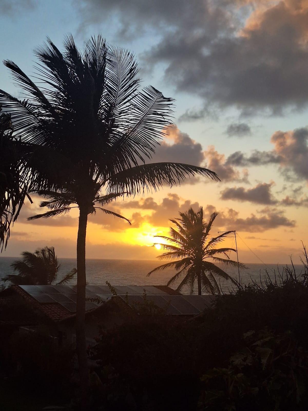 nascer do sol visto da nossa varanda