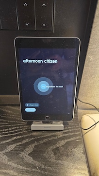 Light and room control..very tech..lol