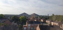 View onto slagheap