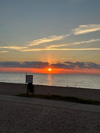 Sunrise from the patio