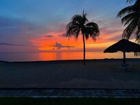Our first sunset