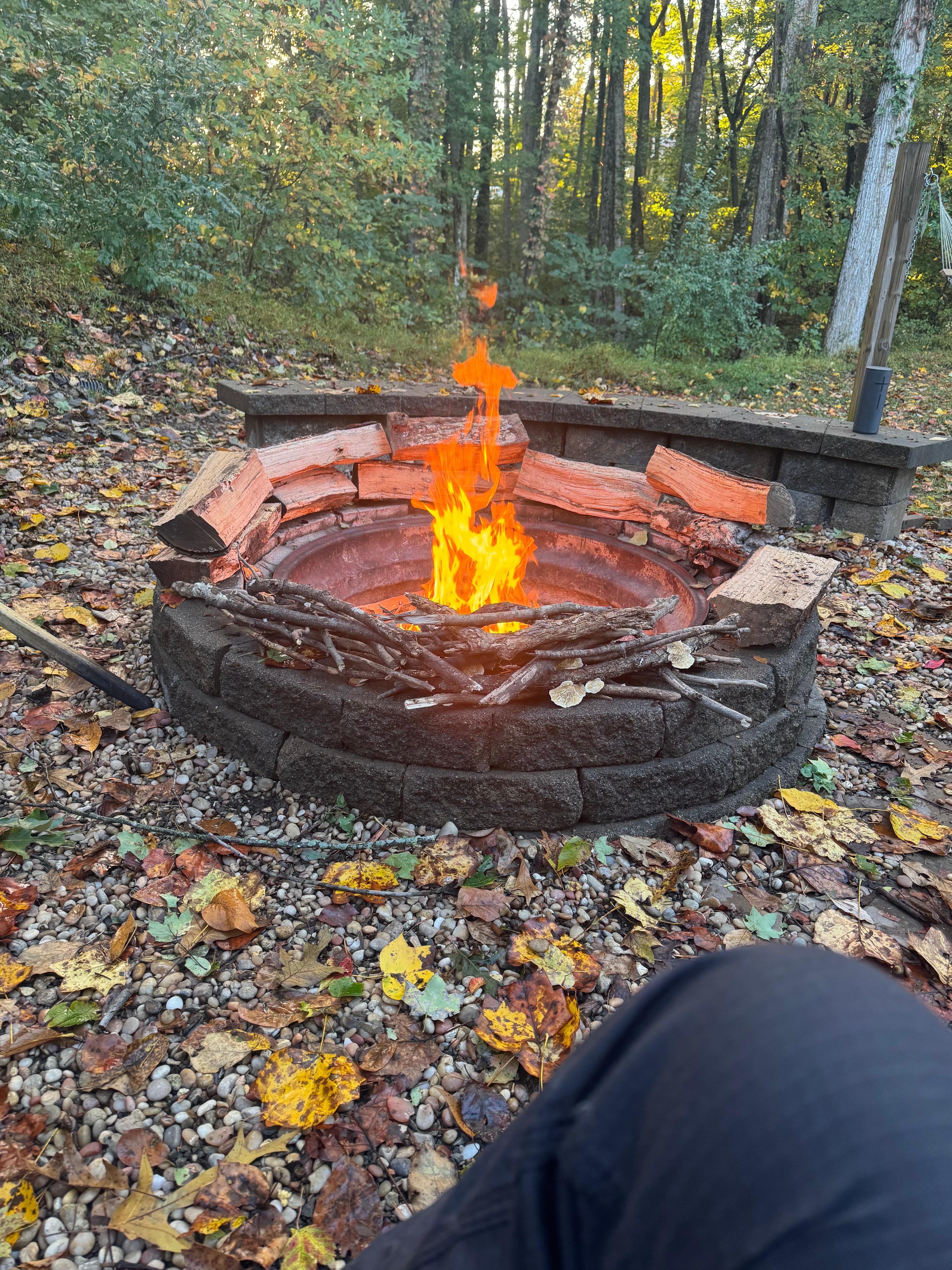 We had a fire every night . Great time 