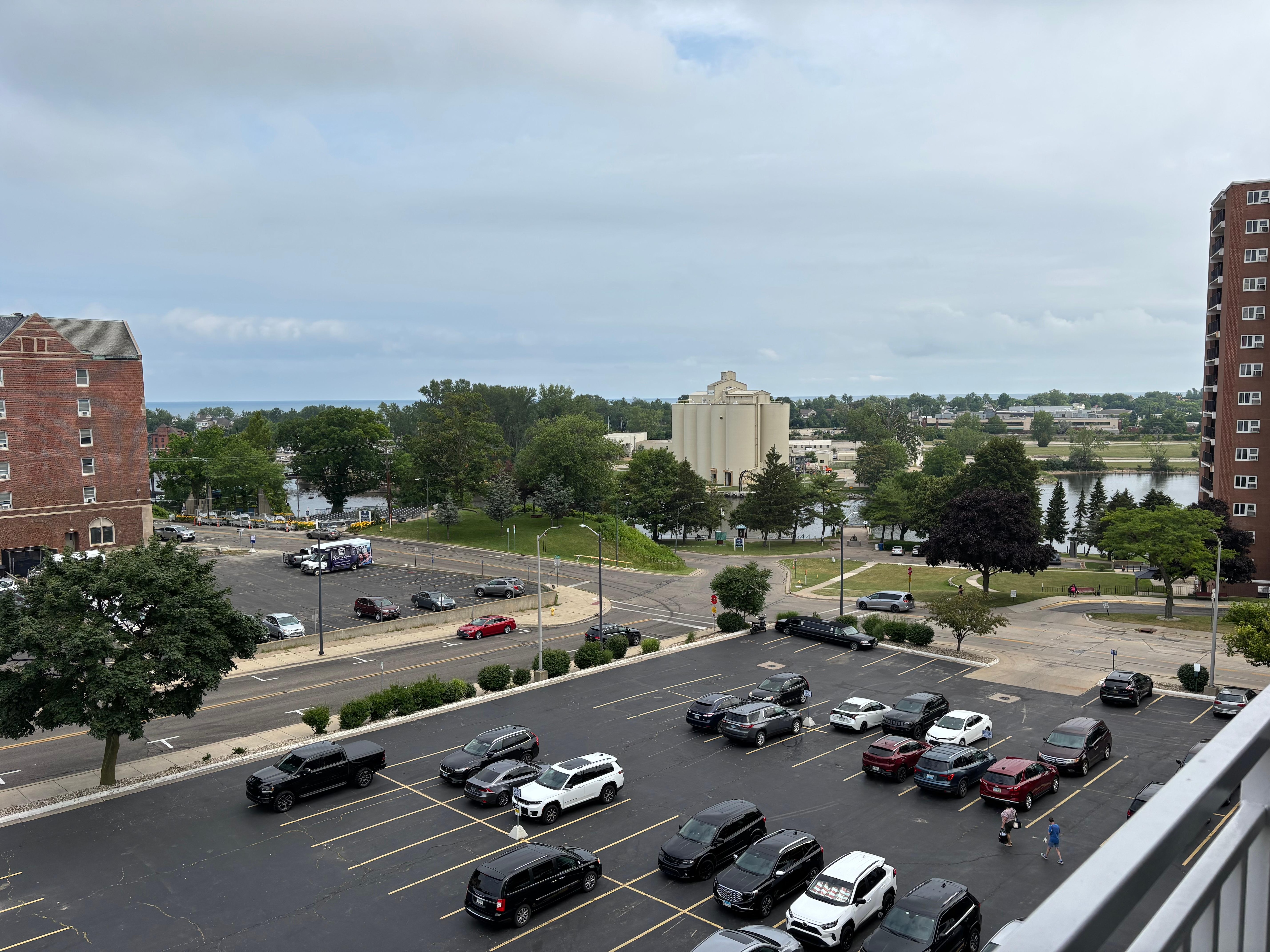 View from balcony