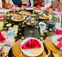 Main dining room table