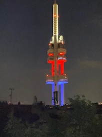Fernsehturm Prag ( Aussicht FEWO)