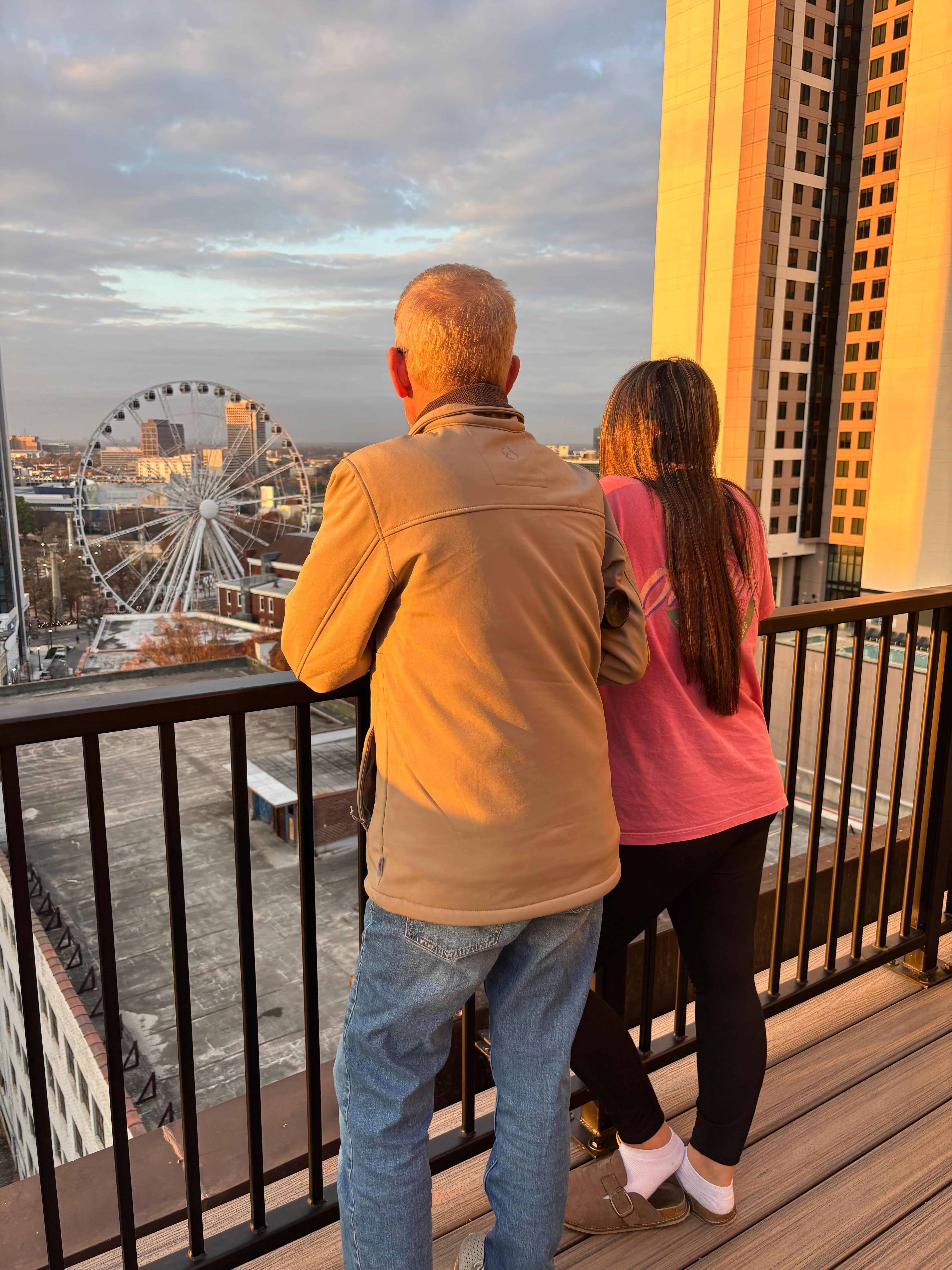 View was amazing too!