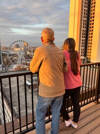 View was amazing too!