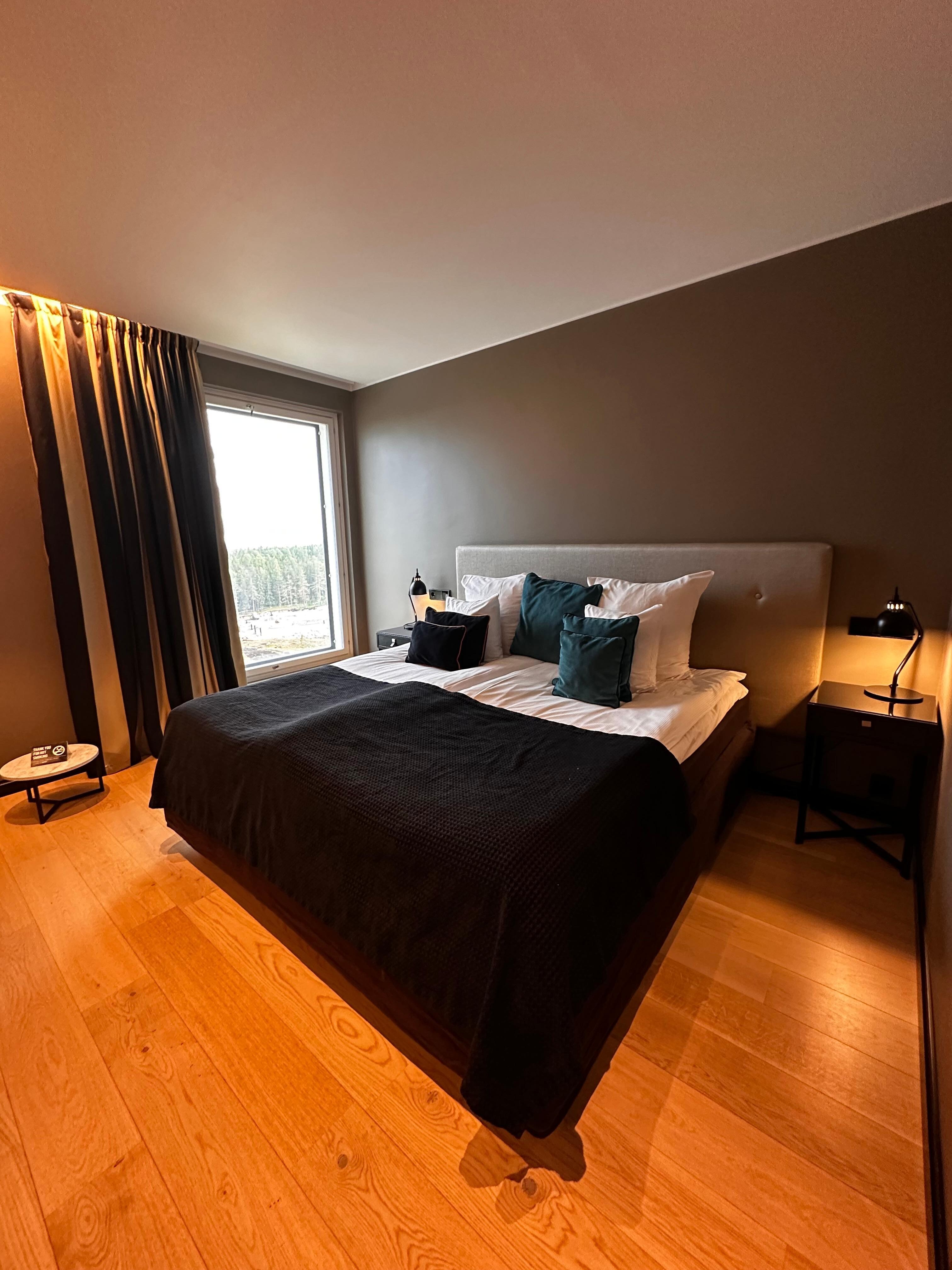 The room